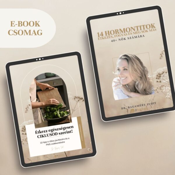 Hormonális egyensúly és egészség 40+ nőknek e-book csomag